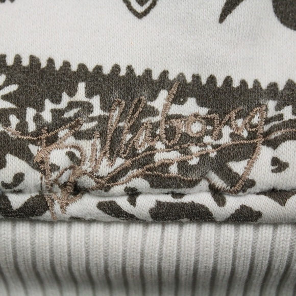 BILLABONG SKULL ZIP UP HOODIE - Picture 3 of 5